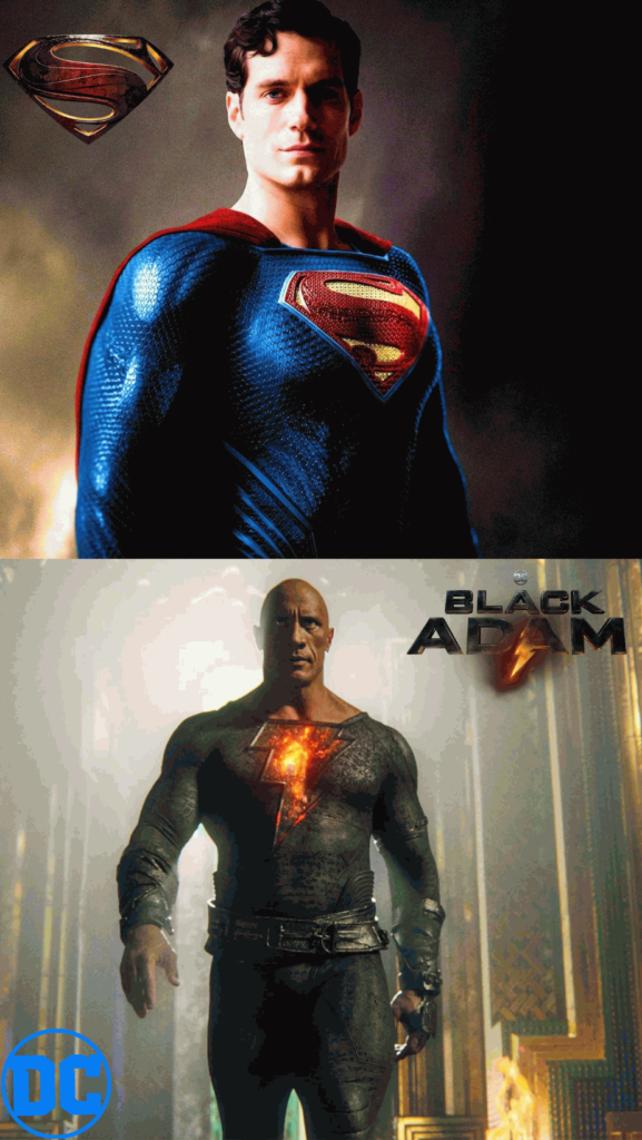 Black Adam, Man of Steel, DC