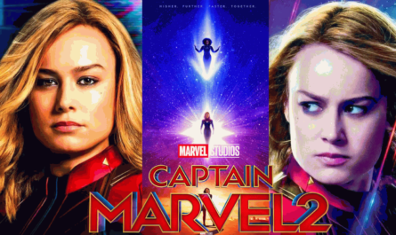 The Marvels 3 superheroes with Ms. Marvel, Captain Marvel, and Monica Rambea