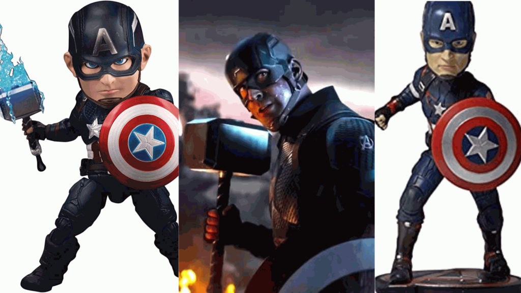 Captain America, Avengers: Endgame, Thor's hammer, Mjolnir