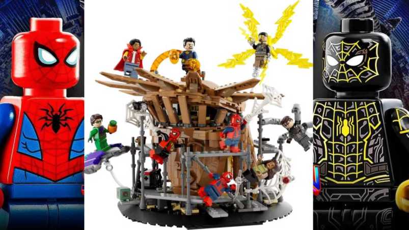 LEGO Finally Reveals Tobey & Andrew's Huge Spider-Man: No Way Home Set