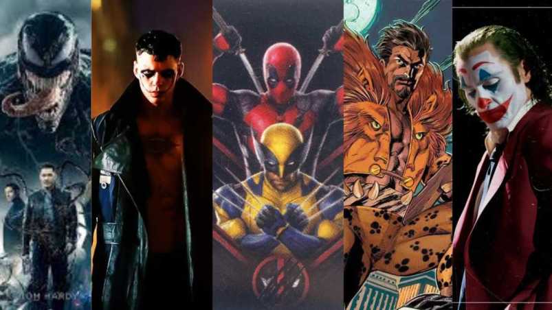 Five Superhero Movies: The Crow, Kraven the Hunter, Venom: The Last Dance, Joker: Folie à Deux, Deadpool & Wolverine
